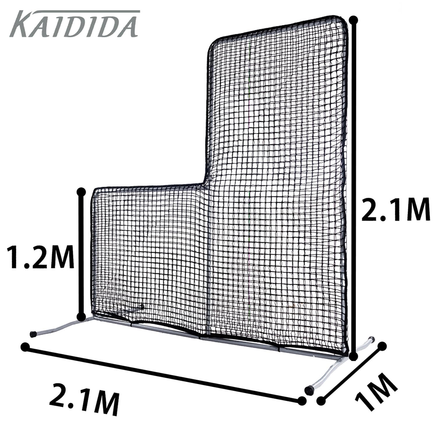 Amazon | KAIDIDA 野球防球ネット 野球練習ネット L字 ピッチング 投球 