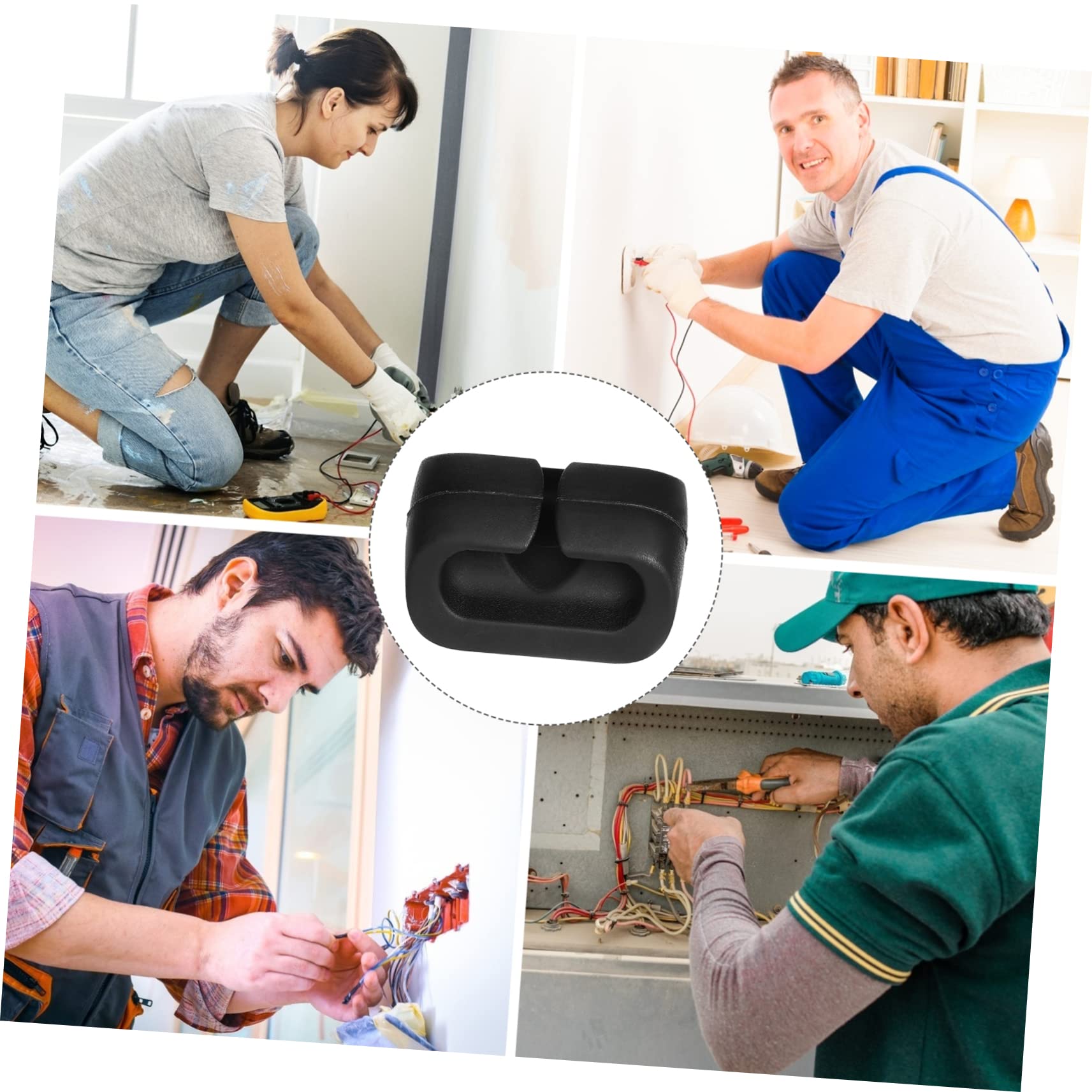 Gadpiparty 60stücke Kabelhalter Selbstklebende Kabelclips Zur Kabelorganisation Für Tisch Büro Und Zuhause Aus Hochwertigem Für Lade Und Datenkabel