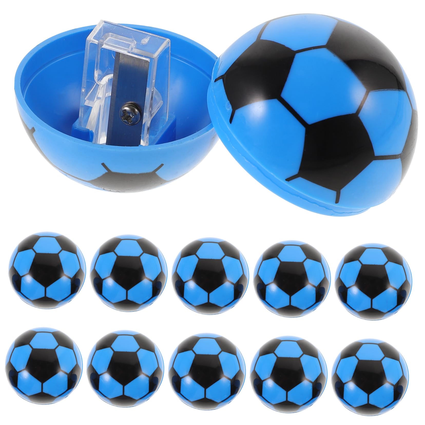 Uonlytech 4 Sätze Fußball Bleistiftspitzer Handheld Für Zeitsparende Bleistiftanspitzer Mit Hochwertigem Cutter Für Schule Und Büro 20 Stück * 4