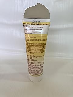 Limpiador facial suave con leche de soja, hid...