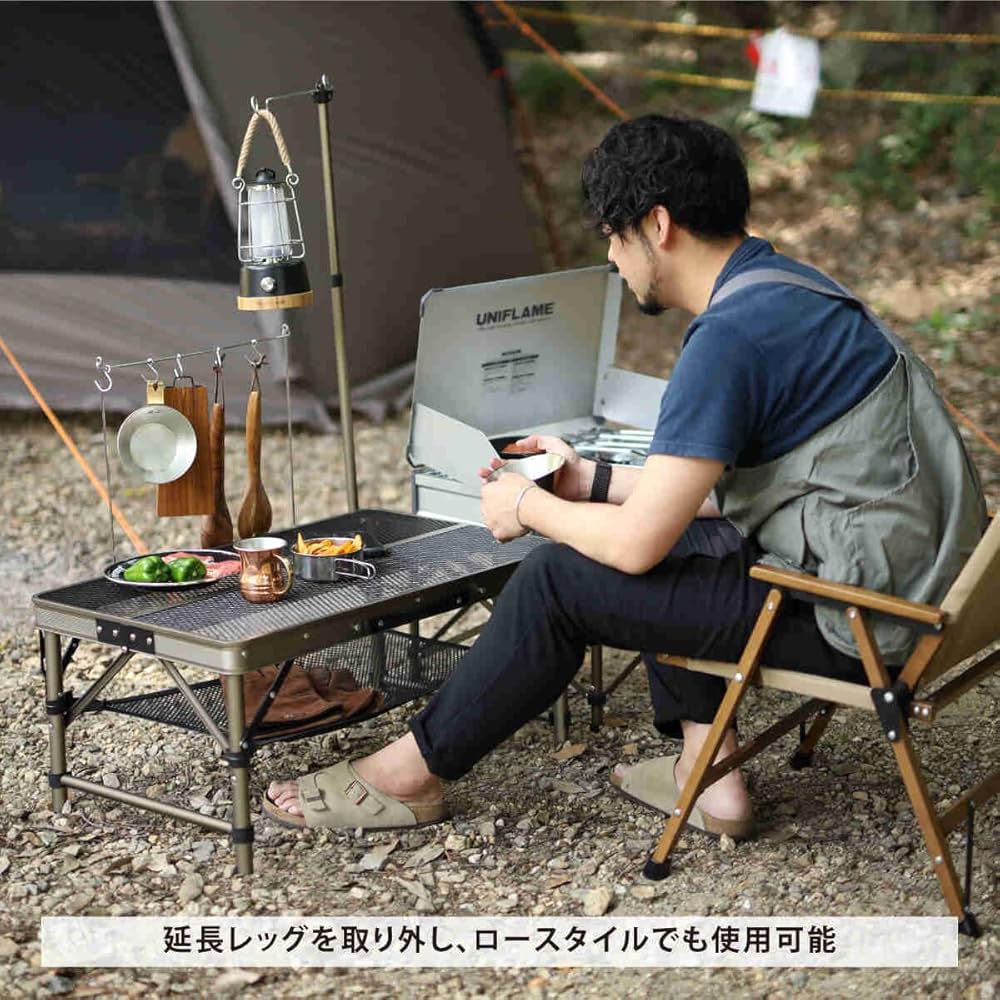 キャンプ　キッチンテーブル Amazon | [クイックキャンプ] 折りたたみ フルメッシュキッチン