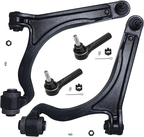 Miniatura 217 de Detroit Axle - Kit de brazos de control delanteros de 4 piezas para Nissan Cube 2009-2014, Nissan Versa 2007-2012 2 brazos de control inferiores con