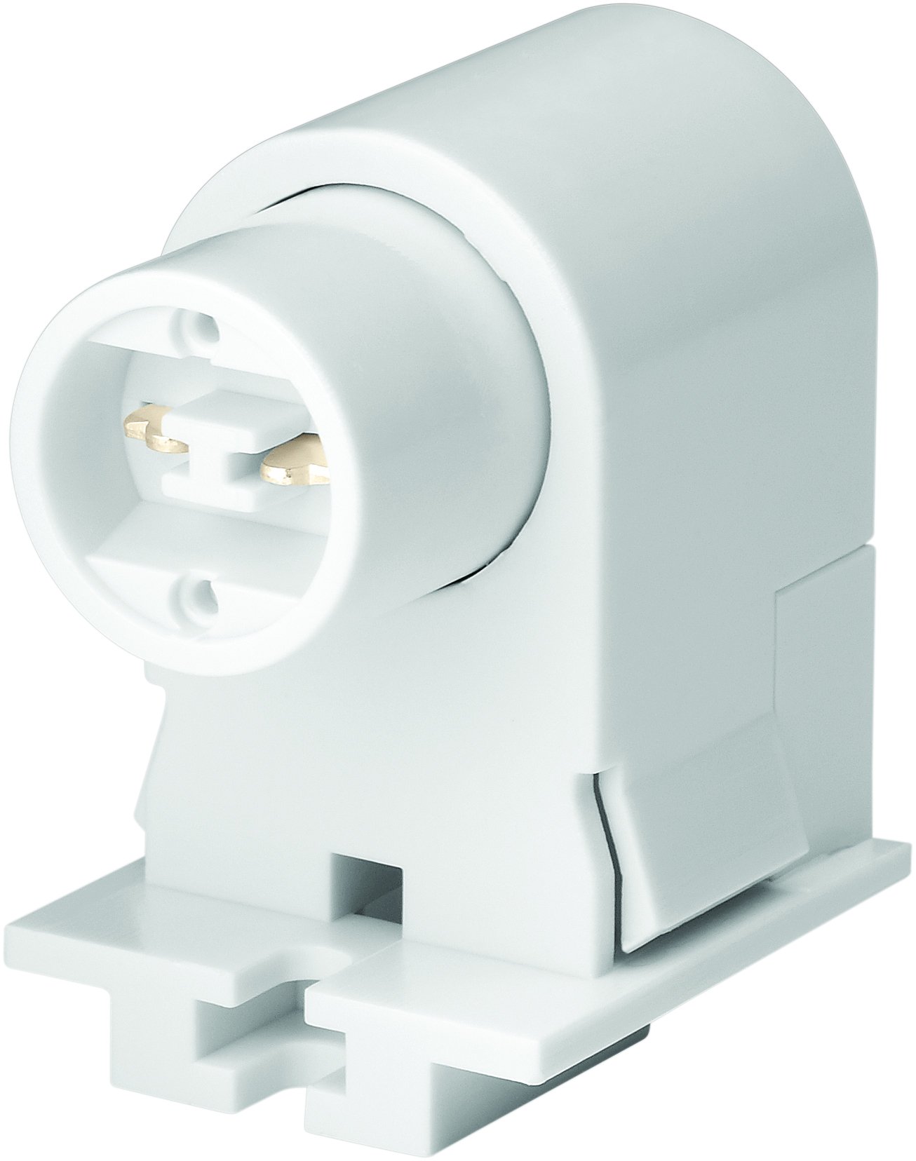 Eaton2501W-BOX 600V/AC Recessed Double-Contact Fluorescent Lampholder