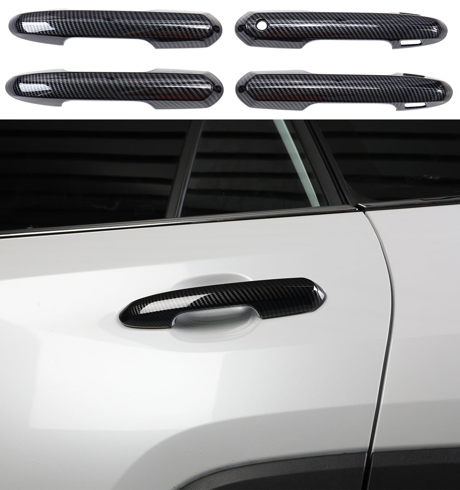 Amazon.com: YAKANEY for Toyota RAV4 2019-2025 Door Handle Cover