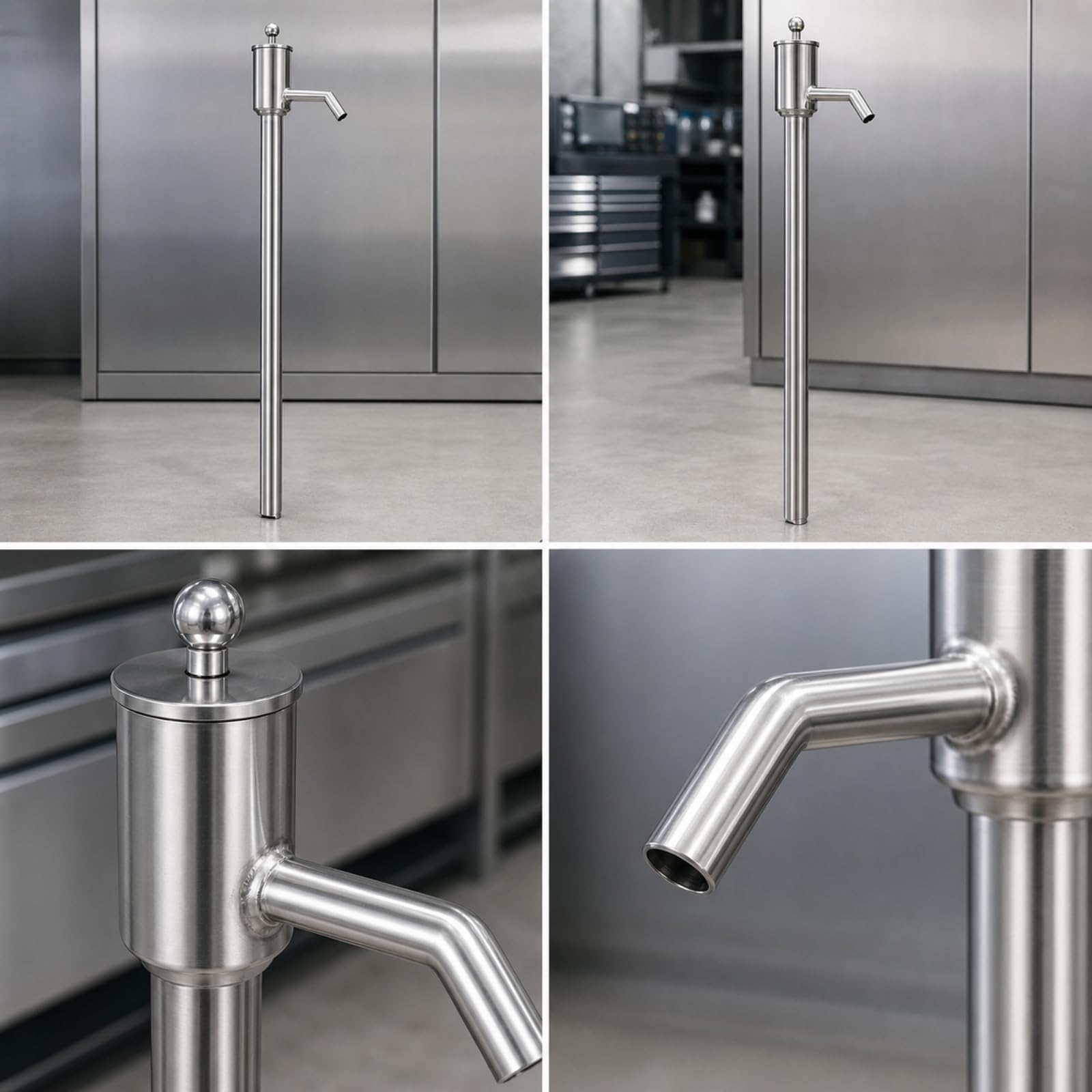 Pompa Olio Manuale Professionale | Portatile, Pompa di Travaso Olio, per Garage