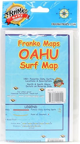 Oahu Guía de surf - Mapas de Franco