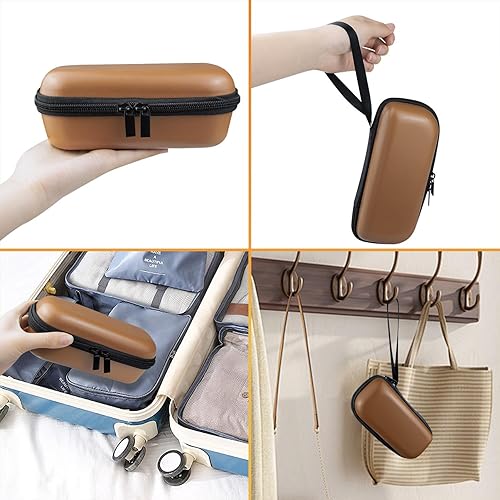 Miniatura 7 de SOULWIT Estuche rígido de EVA para lentes inteligentes Ray-Ban Meta WayfarerSkylerHeadliner (Gen1Gen 2), fundas protectoras para lentes de carga,