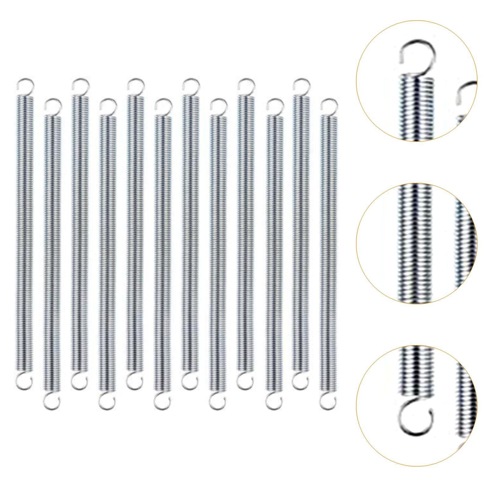 Woideklu 12Pcs Extension Spring Hook Ends for Industrial Door Construction