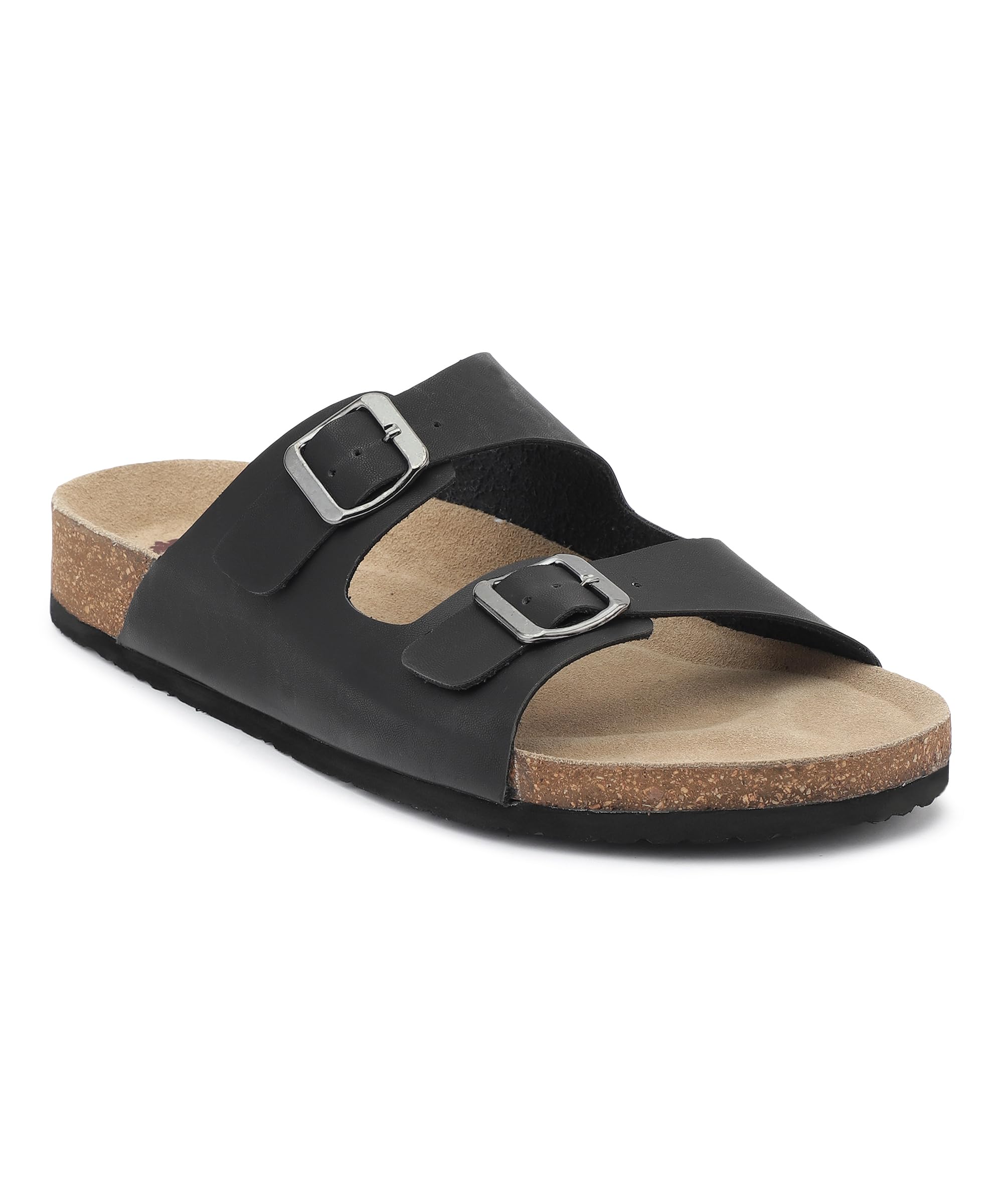 HF JOURNEY Zeno 2.0 Mens Cork Footbed Sandal,Slip On Entry,(Size 41-46) NavyPU, Casual Lounging Slipper, EVA Sole, Flat Heel,Zeno 2.0 - Navy (46) (B0DGDLYJDL) Amazon Price History, Amazon Price Tracker