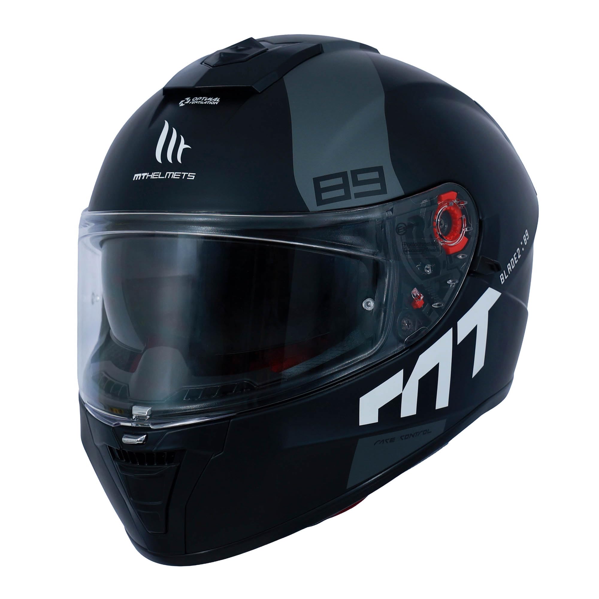 Helmet MT Blade 2 SV 89 B2 matt Grey XL Car & Motorbike