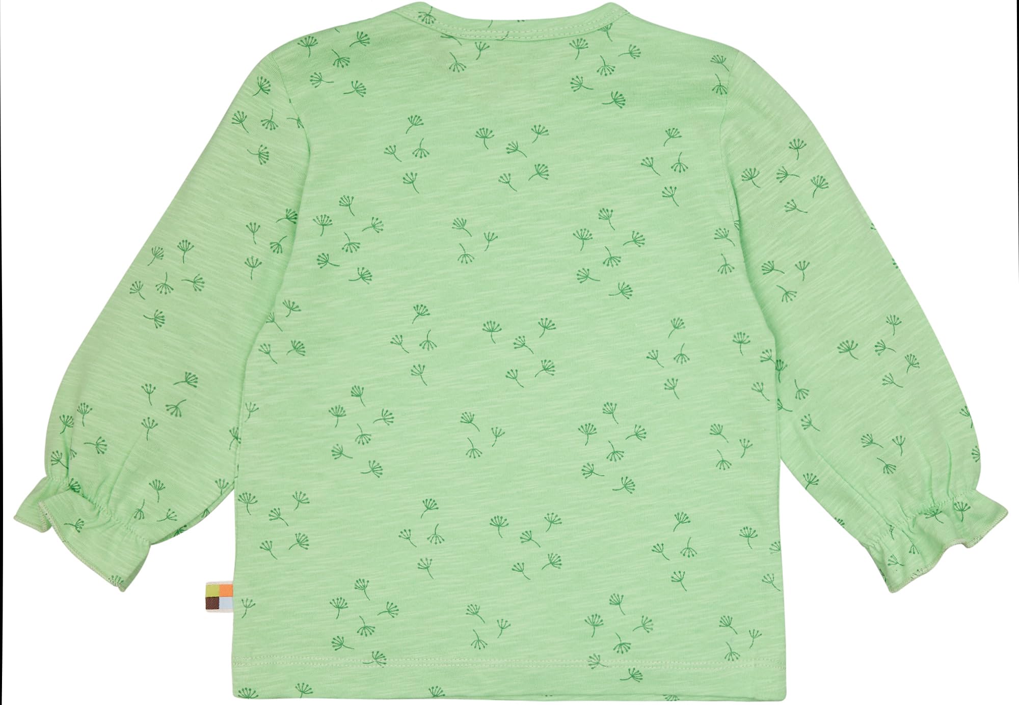 loud + proud Koszulka z długim rękawem Dziewczynki Slub Jersey mit Druck, aus Bio Baumwolle, Gots Zertifiziert