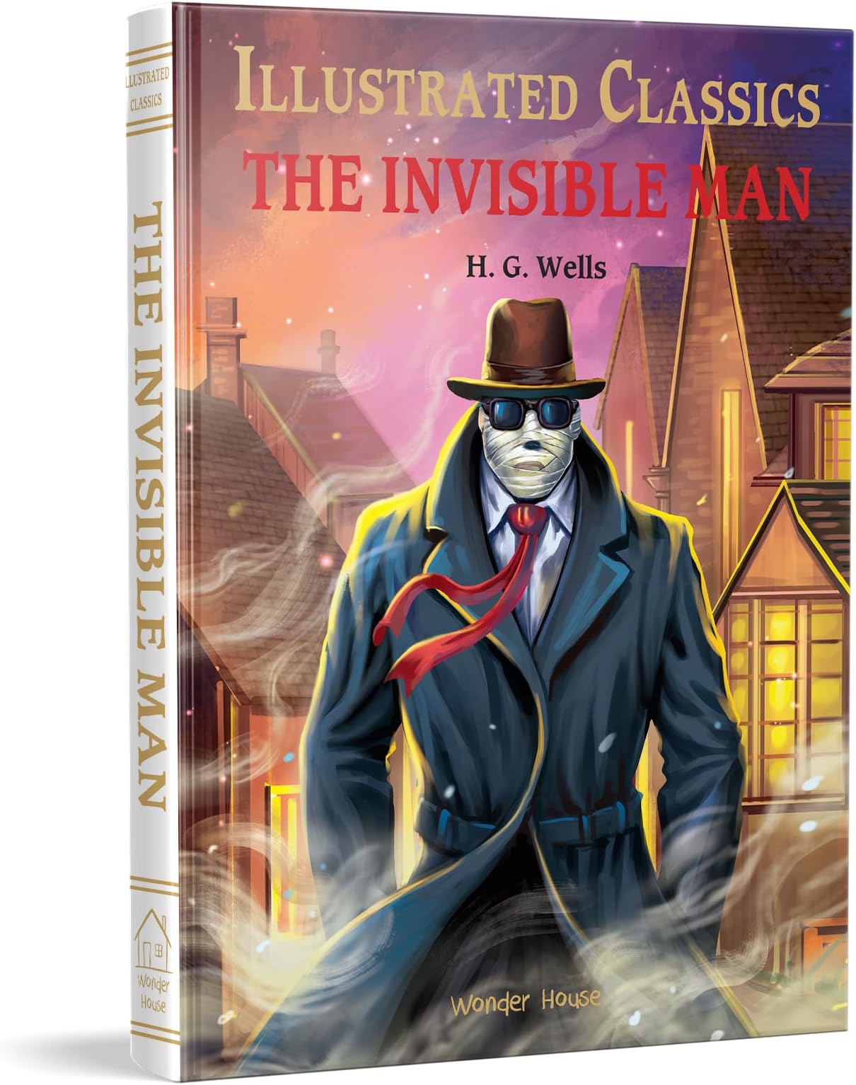 - The Invisible Man: Illustrated Abridged Children Classics English Novel With Review Questions (Hardback)