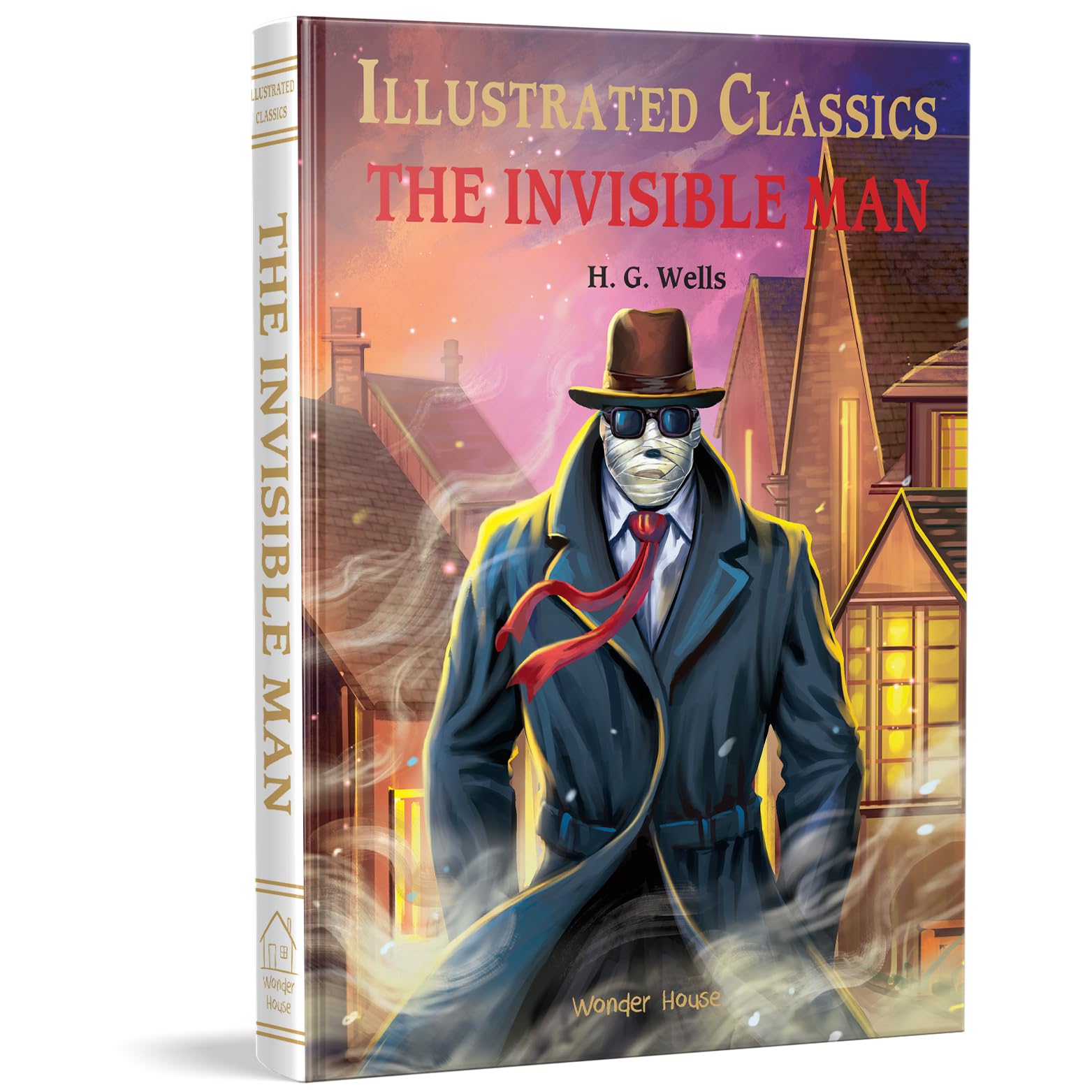Sponsored Ad - The Invisible Man: Illustrated Abridged Children Classics English Novel With Review Questions (Hardback)