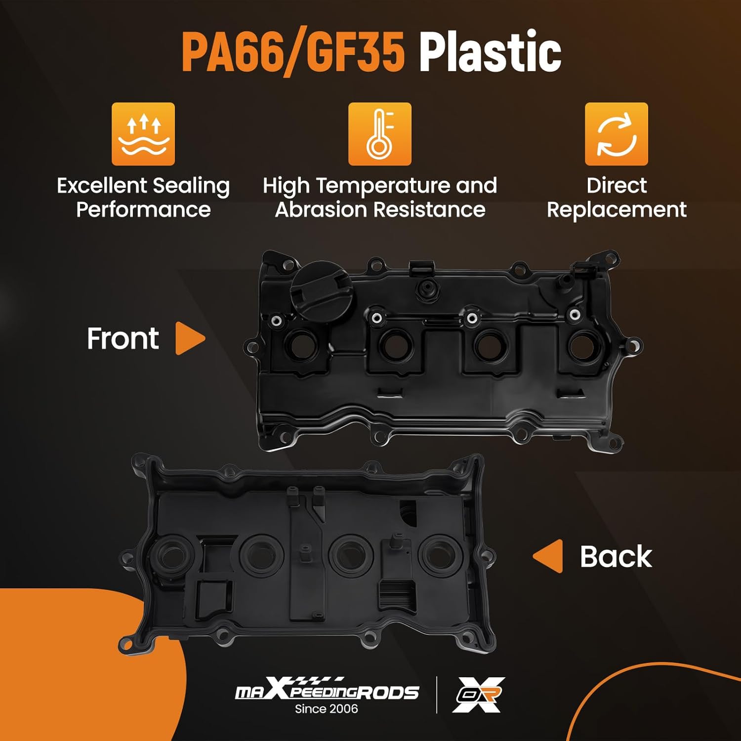 maXpeedingrods 132644JM0A Engine Valve Cover for Nissan Altima 2018 for Nissan Rogue 2017-2020 2.5L