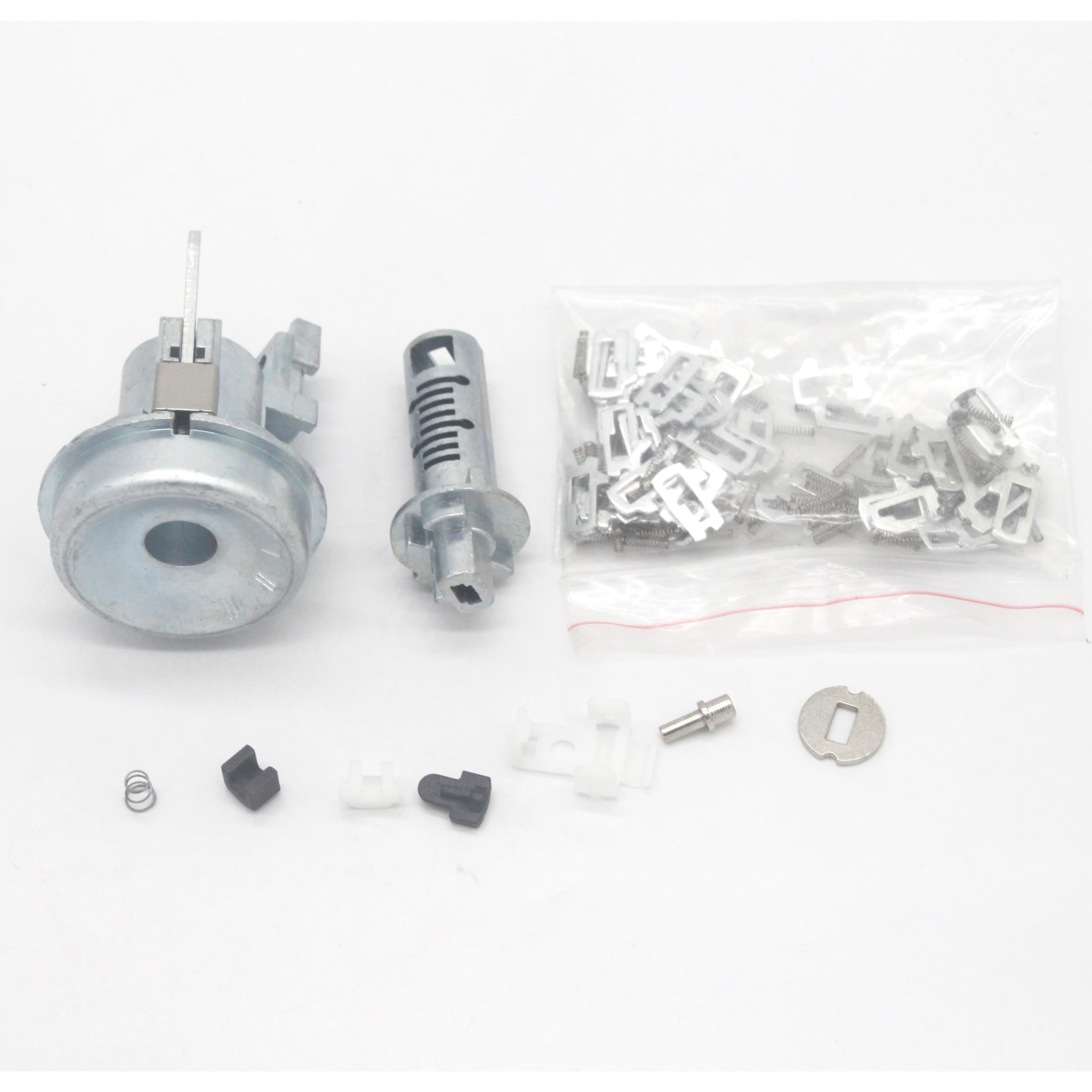 Kit Serrure Porte Avant Gauche + Interrupteur D'allumage Pour Ford Fiesta 2009-2013 - Réf. 8A6AA22050KG