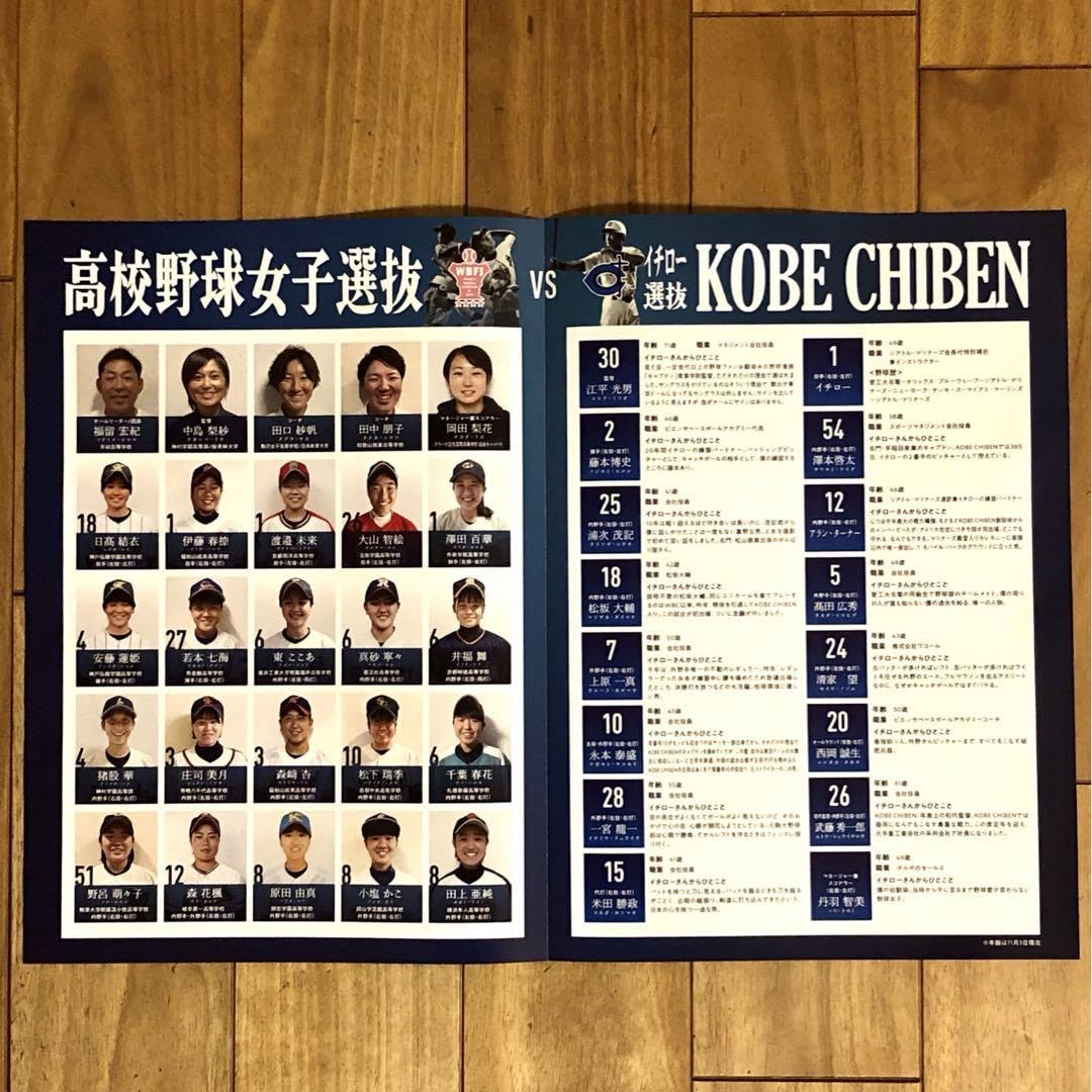 Amazon.co.jp: イチロー選抜対女子高校野球選抜クリアファイルと