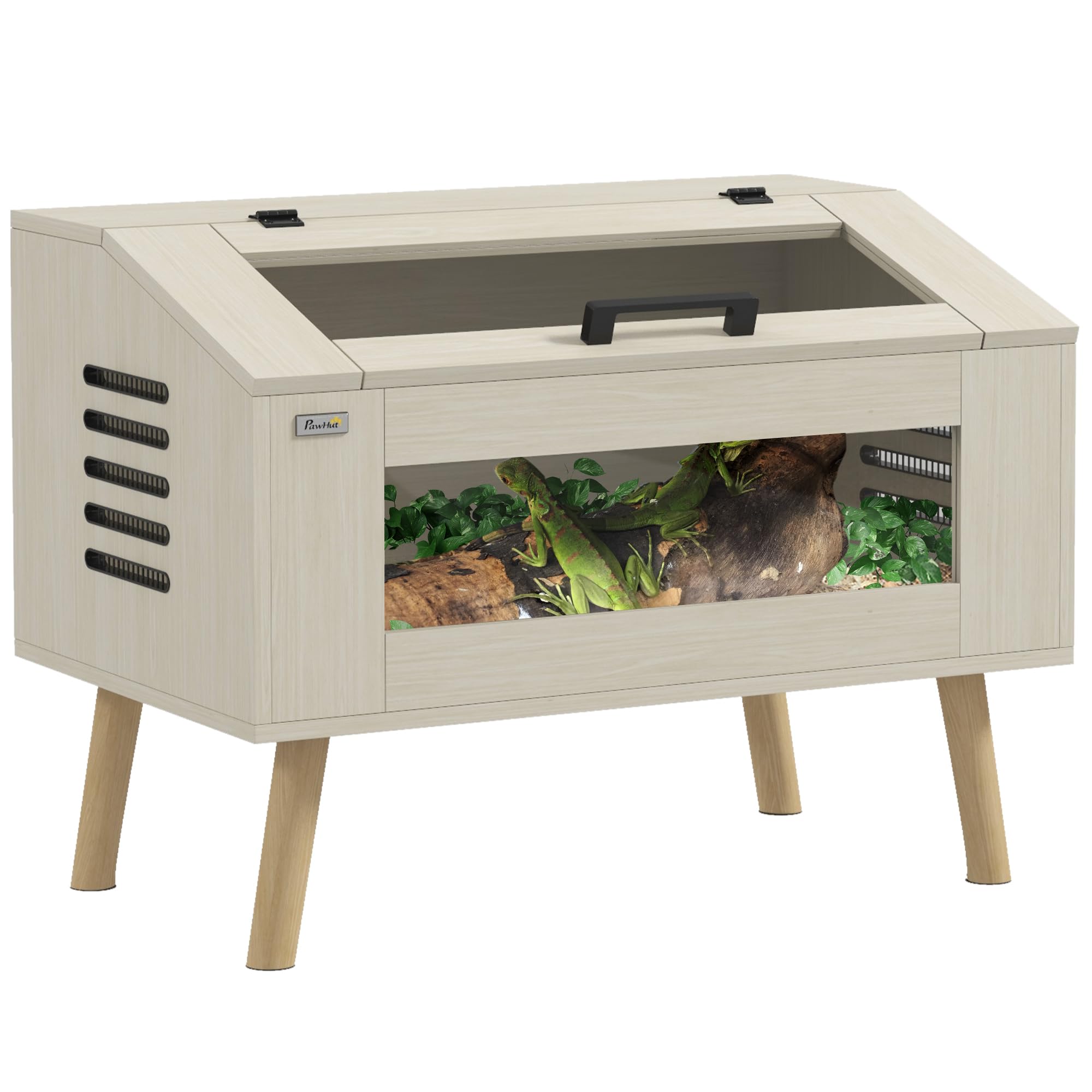 pawhut terrarium reptiles aération