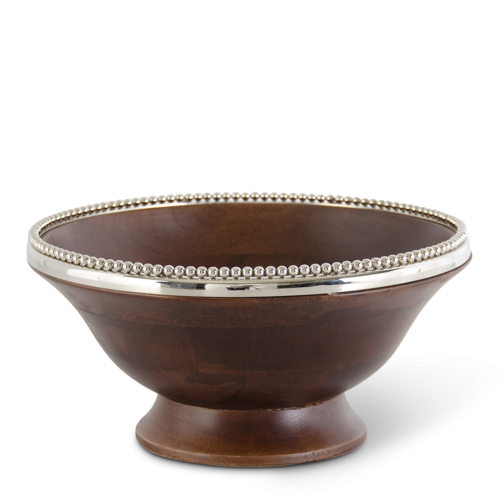 Bol en bois de manguier pour salades de fruits et décoration de table chaleureuse