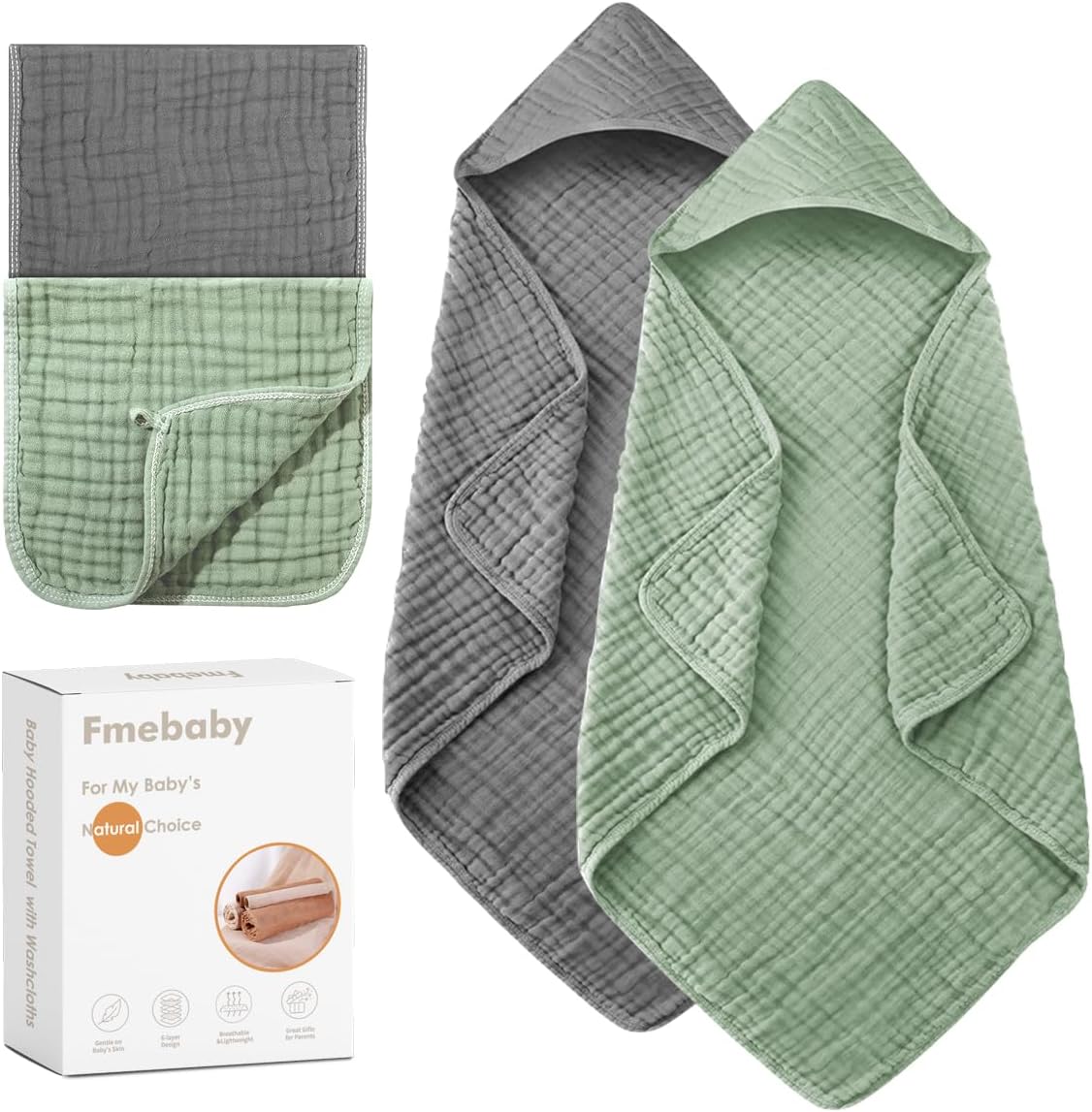 Bamboo Towel Baby Hooded Towel Set Norwex Burp Cloths Baby