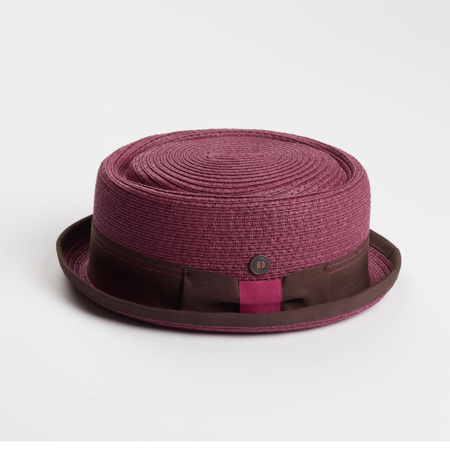 DASMARCA Rico Magenta Porkpie Hat - S