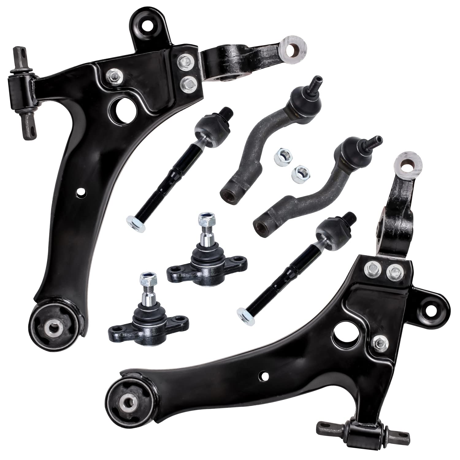Detroit Axle - 8pc Front End Control Arms Kit for 01-06 Kia Magentis, 01-05