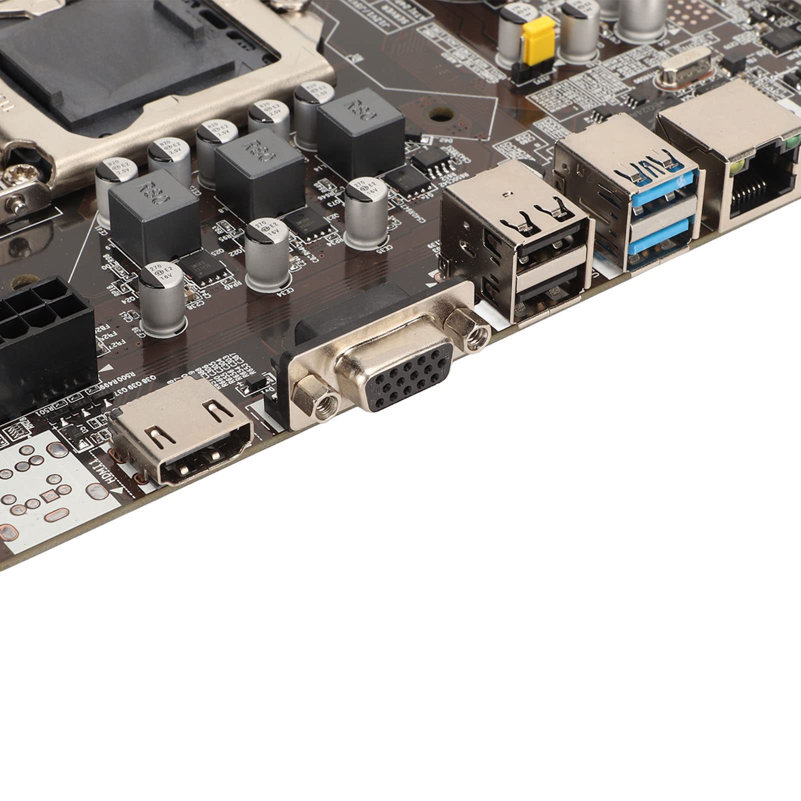Płyta Główna do Gier, Mining Mainboard, Płyta Główna Komputera DDR3, 12 Interfejs USB 3.0, Interfejs Multimedialny HD Podwójne Wyjście Płyty Głównej do Komputerów Stacjonarnych