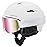 Odoland Ski Helmet, Snowboard Helmet with Ski Goggles for Adults and Youth, Audio Compatible, Shockproof, Windproof, Safety Snow Sports Helmet and Protective Glasses for Women, Elegent Lily, M