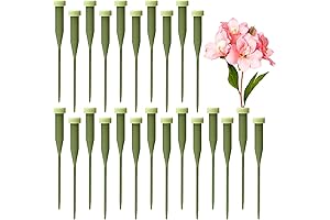 Lzmvte 150 Pack Green Floral Tubes, 5.7 Inch Single Flower Water Tubes