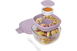 Bentgo® Glass All-in-One Salad Container