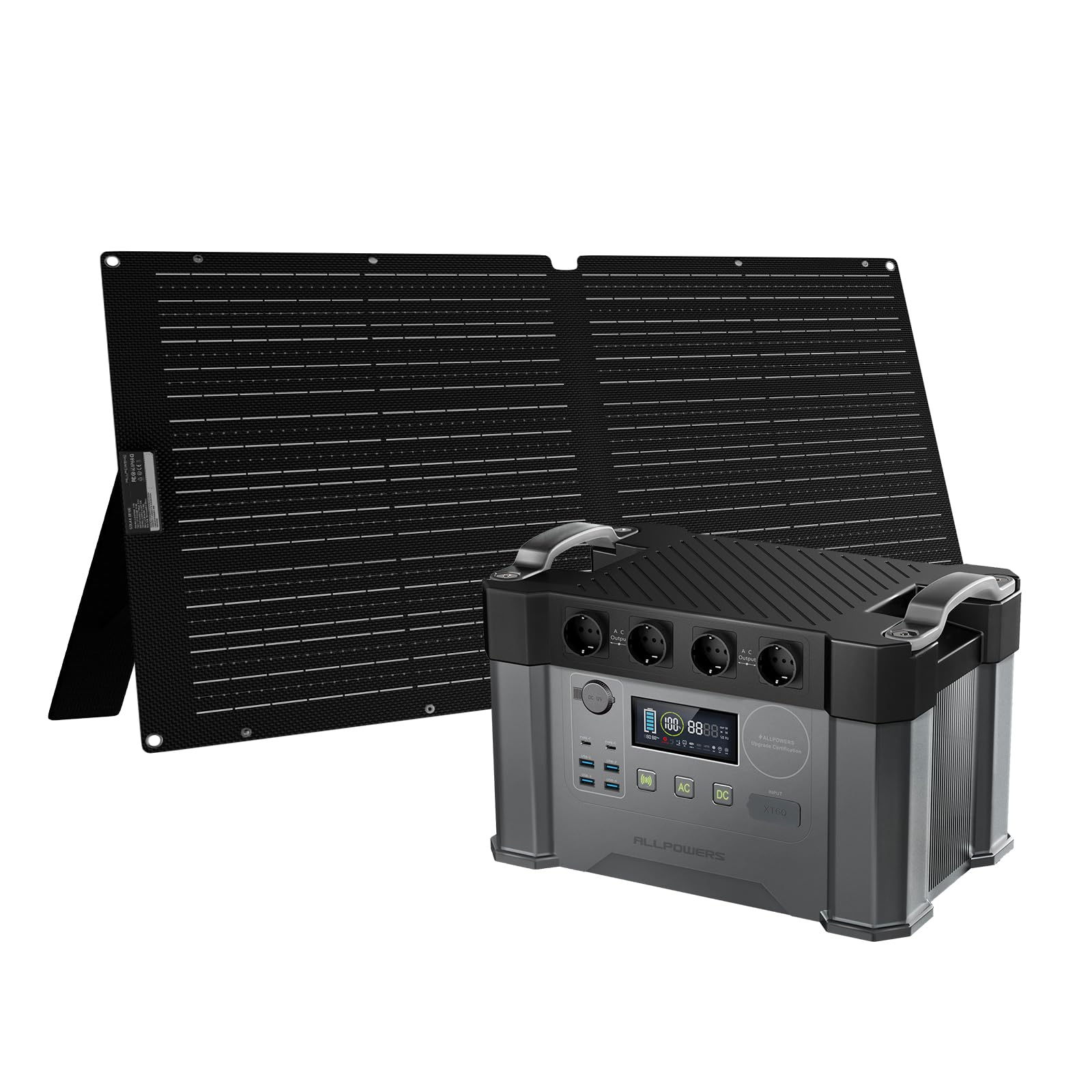 ALLPOWERS S2000Pro Station électrique portable 1451Wh panneaux solaires