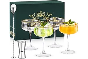 Cocktail Shaker Set For Espresso Martini Lovers: This Complete 4-Piece Martini-Making Kit...