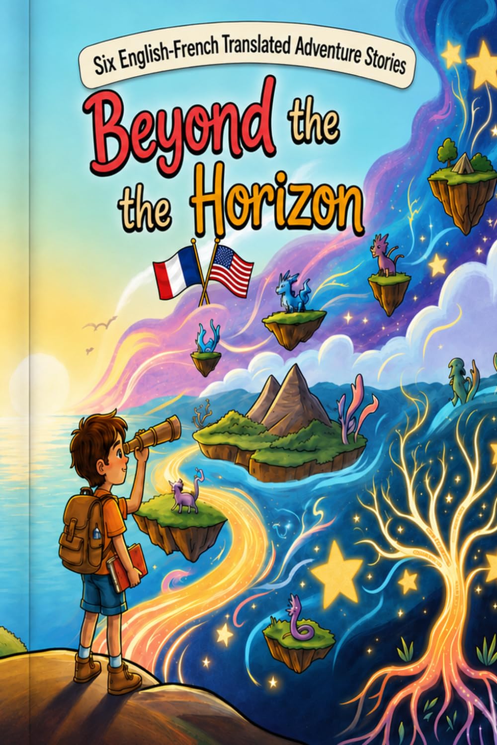 Beyond the Horizon: Six English-French Translated Adventure Stories