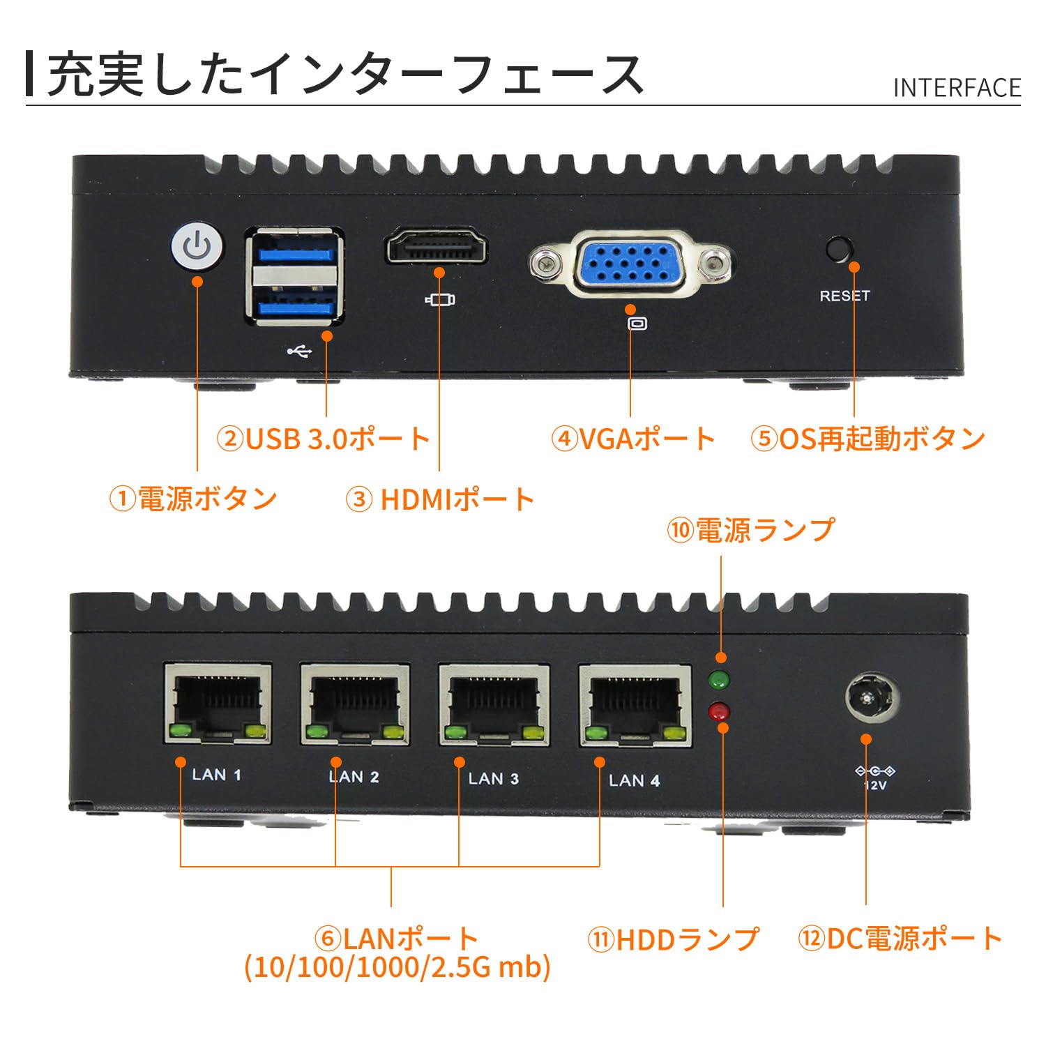 ミニPC（ファンレス静音/8/756GB） skynew 静音ミニパソコン S15 小型PC ファンレス 小型パソコン