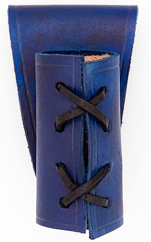 Armory Replicas - Funda de daga de cuero genuino - Rana espada ajustable de inspiración medieval para armas pequeñas