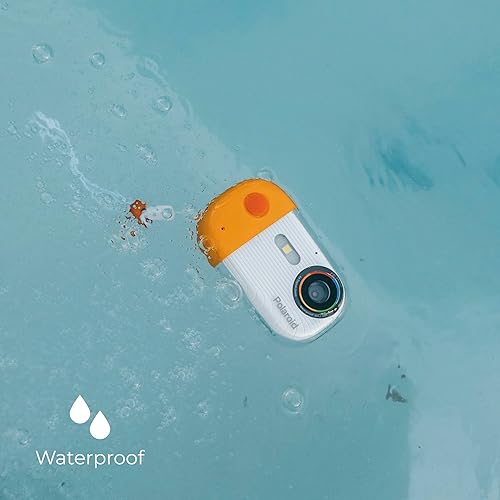 Miniatura 4 de Polaroid Cámara subacuática - 18MP 4K UHD, impermeable para esnórquel y buceo con pantalla LCD, recargable por USB Naranja,Verde,Amarillo,Azul,Rojo -