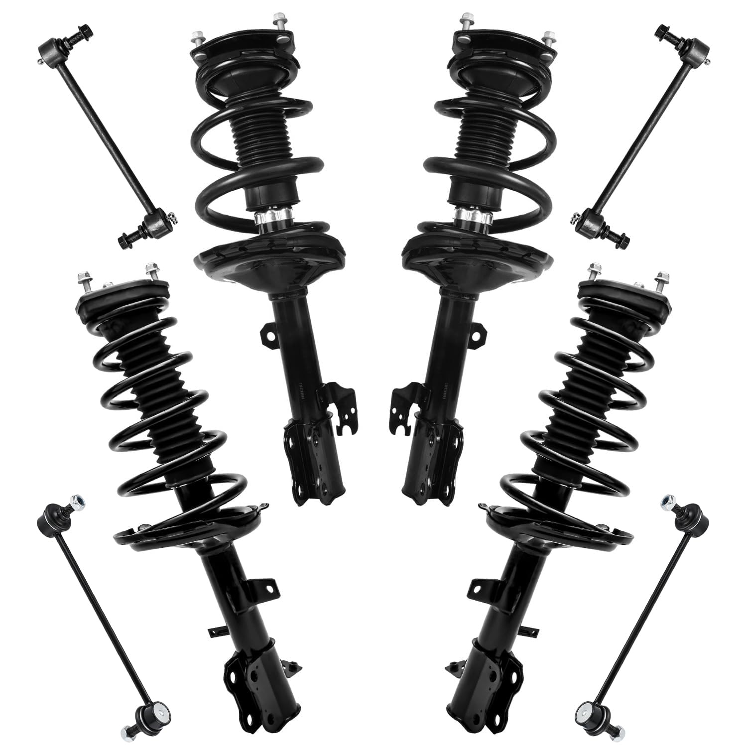 Amazon.com: Detroit Axle - AWD 8pc Strut Sway Bar Links for 2004