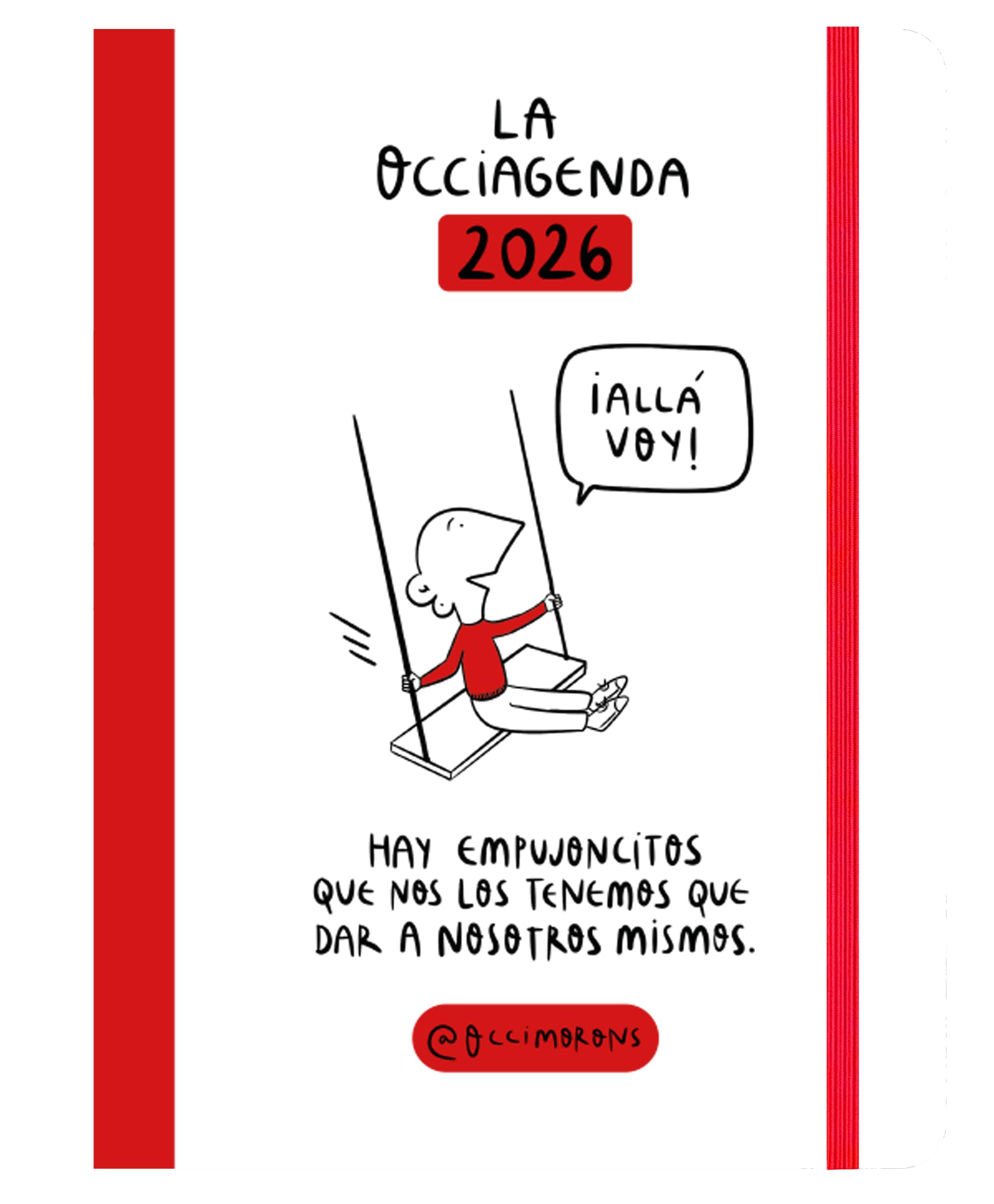 Agenda anual semanal 2026 Occímorons (TANTANFAN)