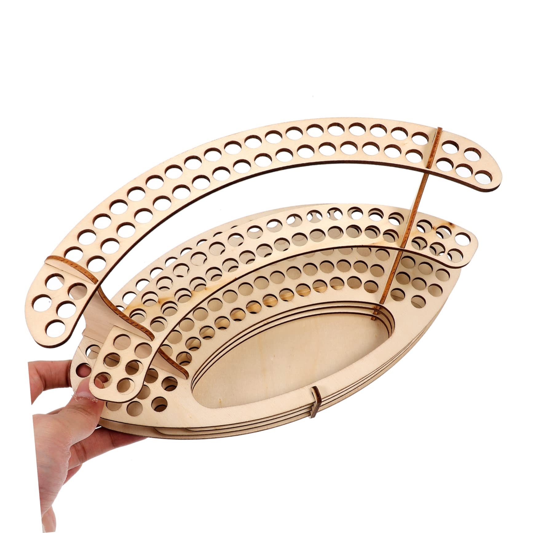 Housoutil 5 Stück Holz Stifthalter mit Slots Mehrschichtiger Schreibtisch Organizer Langlebiger Holz Stift Organizer für Büro und Zuhause Multifunktionaler Stiftehalter mit Mehreren Fächern