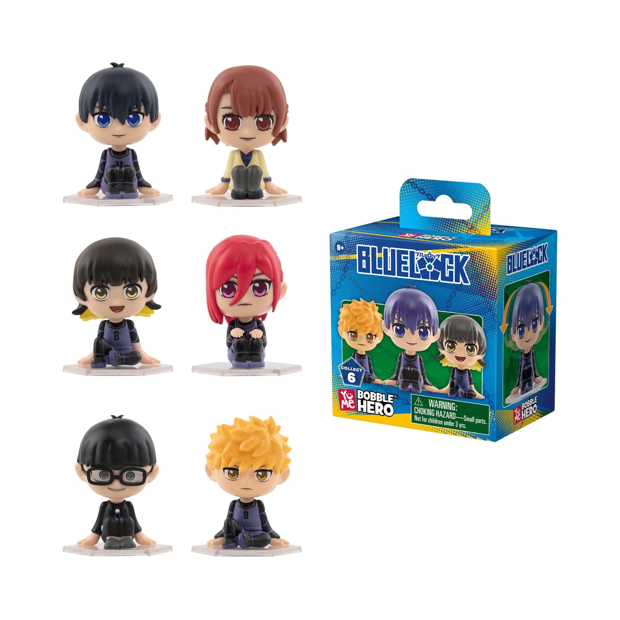 YuMe Blue Lock Bobble Hero Blind Box