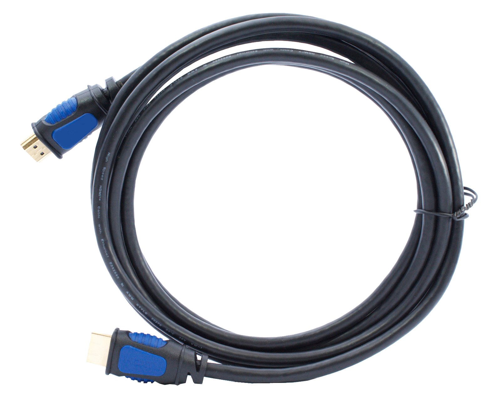 Smedz 5m HDMI High Speed Cable with Ethernet 4K Compatible, Black