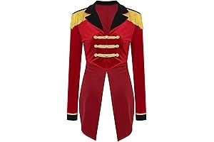 Womens Velvet Victorian Tailcoat Jacket for Nutcracker Costume