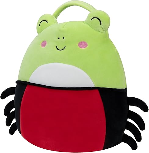 Miniatura 2 de Squishmallows Cubo de golosinas original de Wendy the Spider Frog - Cubo de felpa oficial ultrasuave de Jazwares
