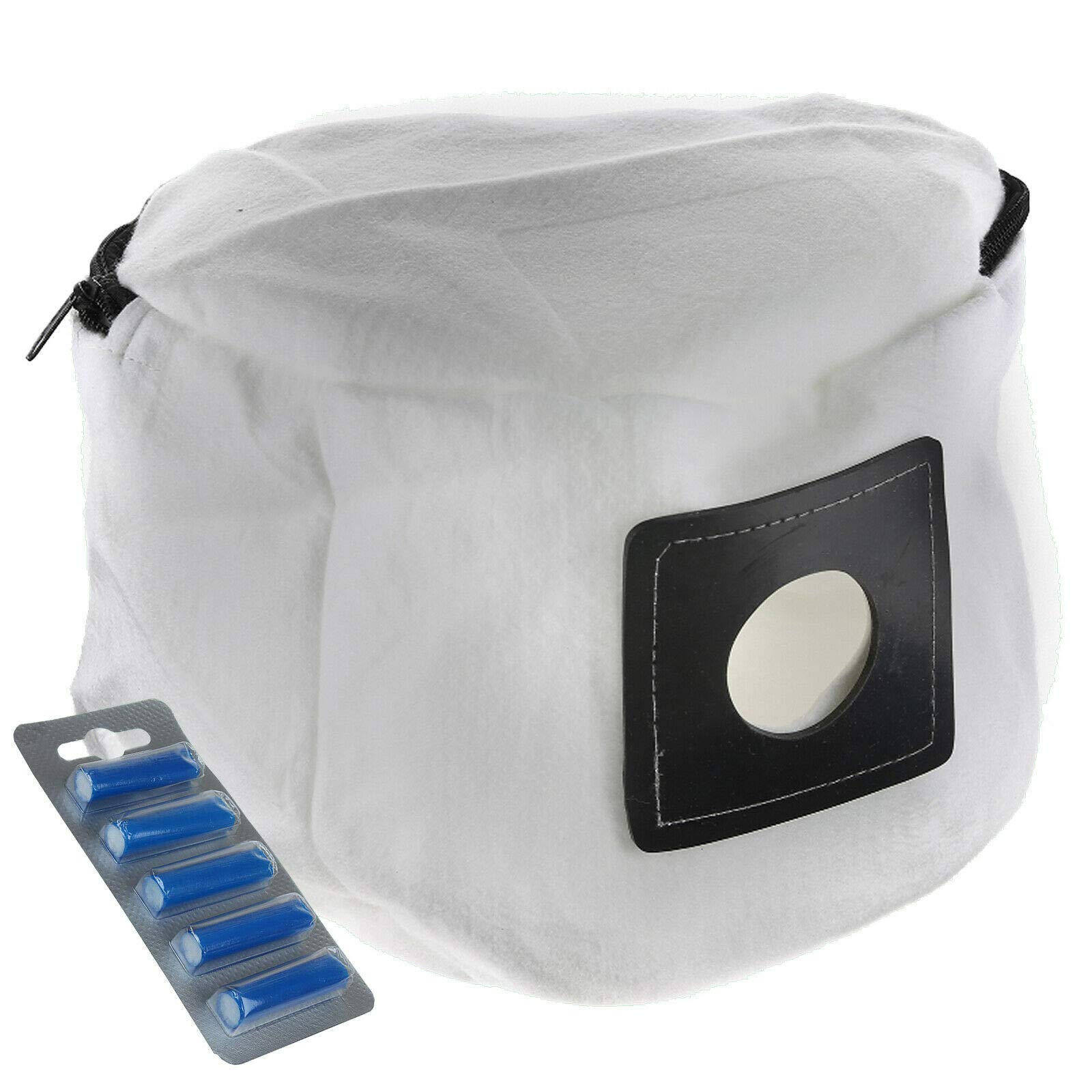vacspare Reusable Zip Up Bag & Fresheners For Numatic Henry Hetty James Vacuum Hoover