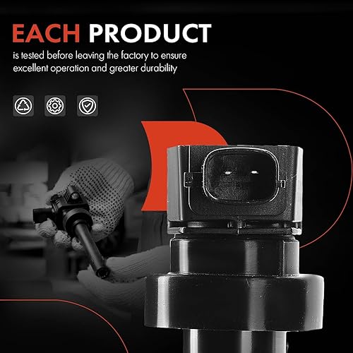 Miniatura 6 de A-Premium Paquete de 4 bobinas de encendido compatibles con Kia Soul 2010 2011 L4 1.6L 27301-2B010