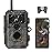Meidase Trail Camera P80 Pro, WiFi Bluetooth, Super-Low-Light Sensitivity, 120 View Angle, 48MP 1296p Game Camera, No Glow Night Vision, Motion Activated, Waterproof