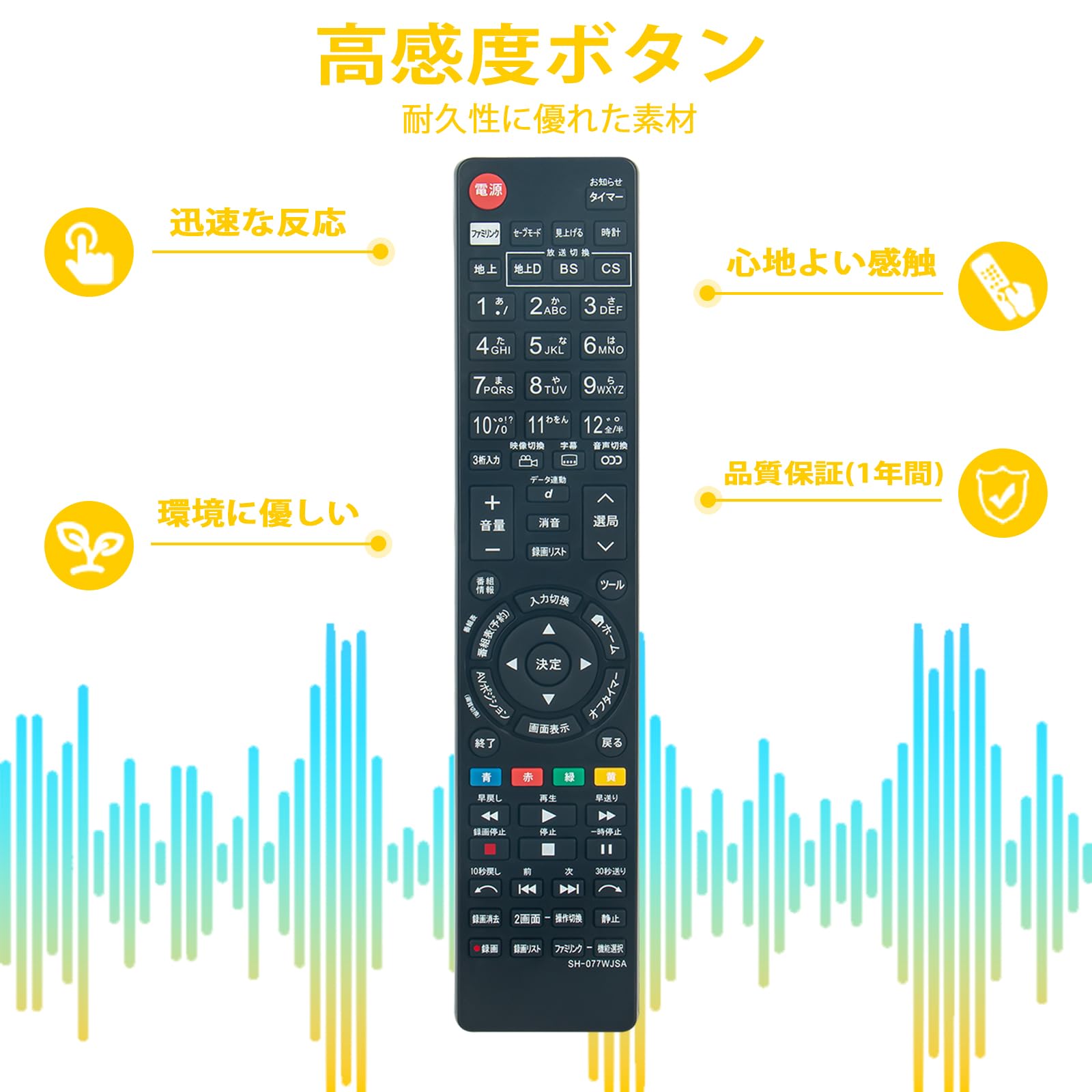 Amazon | テレビリモコン GB077WJSA GA863WJSA GA927WJSA GA913WJSA