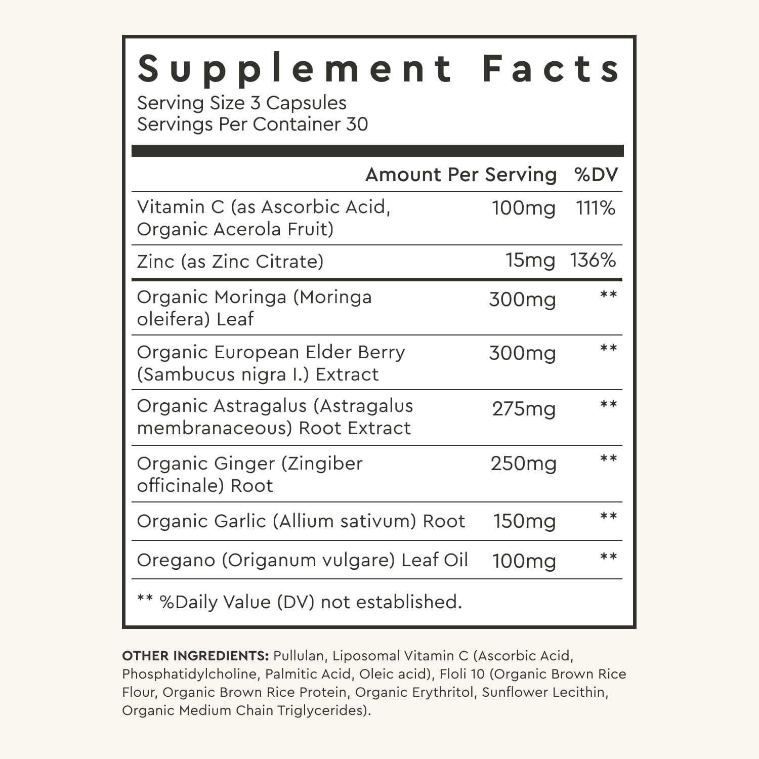 Alaya Naturals Immunity Blend - Advanced Immune Support with Vitamin C, Zinc, Elderberry, Garlic, Ginger, Morgina, Oregano and Astragalus: Support Immunity and Overall Health - 90 Capsules - Image 7