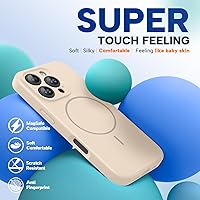 Vista 883 de Miracase Funda diseñada para iPhone 13 Pro Max con protector de pantalla, [forro de microfibra suave antiarañazos], funda protectora de silicona