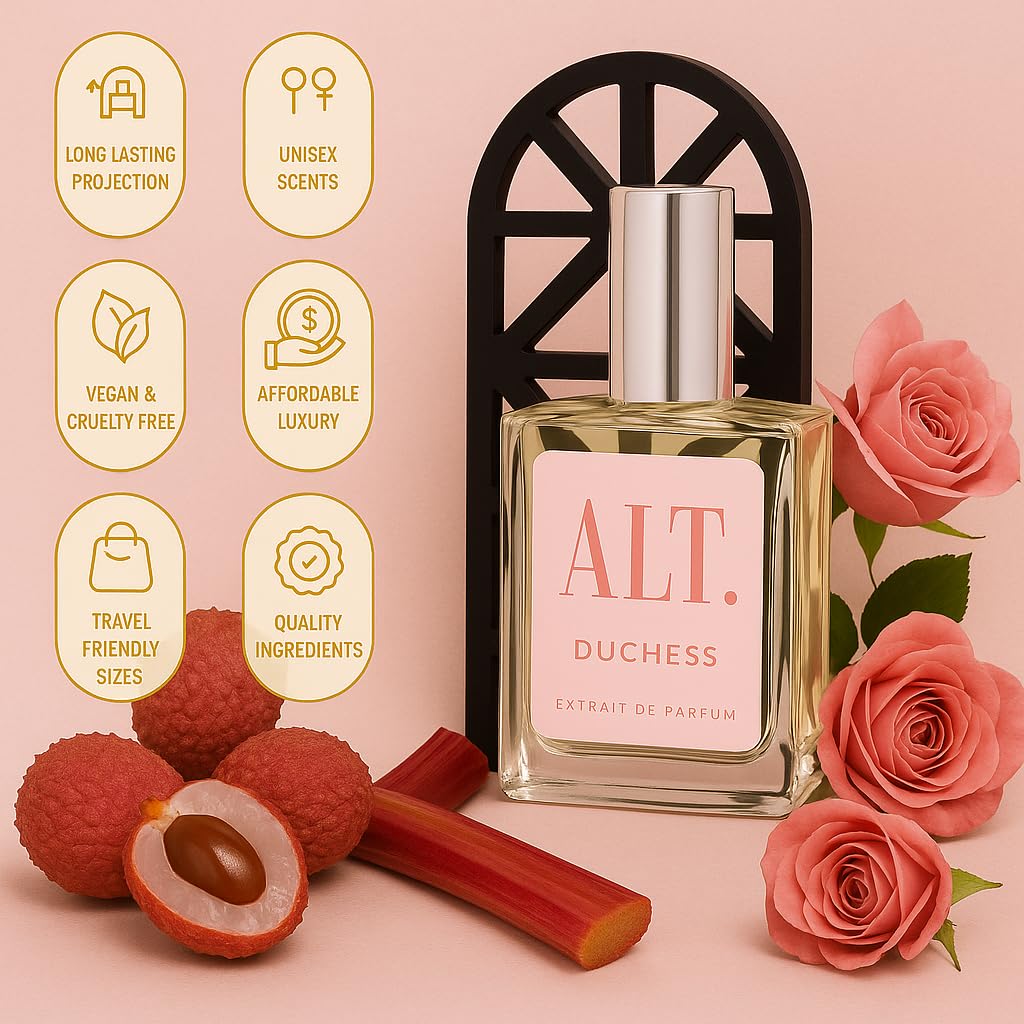 ALT. FRAGRANCES Duchess 60ml Extrait de Parfum for Women – Long Lasting Fragrance, Floral Fruity Scent, Inspired by Delina - Image 3