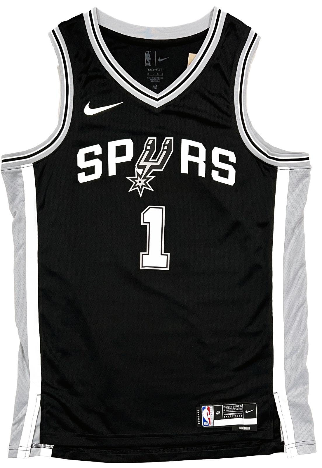 Amazon.com: Victor Wembanyama Spurs Signed Authentic Nike Icon